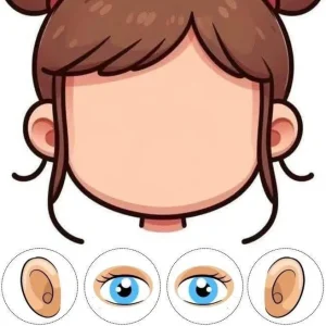 کاربرگ علوم شناخت اعضای صورت