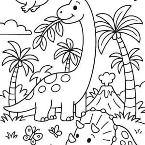 کاربرگ آشنایی با دایناسورها