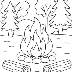 کاربرگ آشنایی با آتش و طبیعت