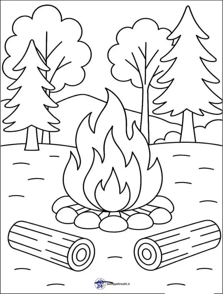 کاربرگ آشنایی با آتش و طبیعت