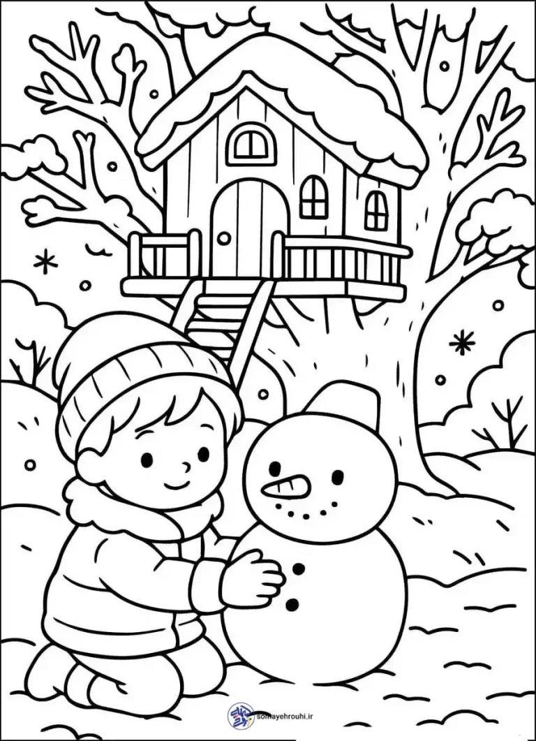 کاربرگ رایگان فصل زمستان