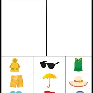 کاربرگ آشنایی با پوشاک