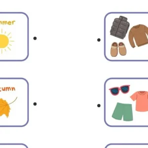 لباس مناسب هر فصل برای پیش دبستان