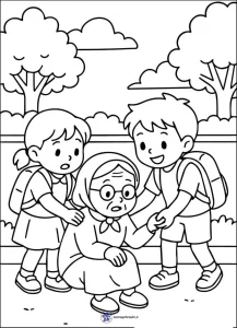 کاربرگ مهارت کمک کردن به دیگران برای پیش دبستان 2 کاربرگ مهارت کمک کردن به دیگران