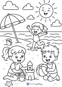 کاربرگ رایگان فصل تابستان برای پیشدبستانی 1 کاربرگ رایگان فصل تابستان