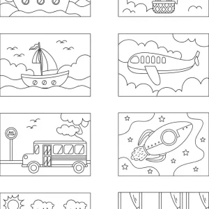 کاربرگ واحد کار شناخت وسایل حمل و نقل