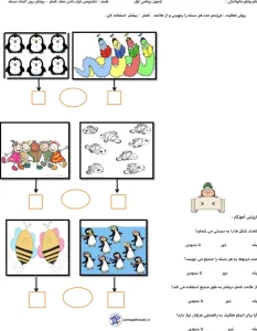ارزشیابی درس ریاضی اول دبستان