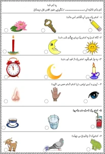 کاربرگ ارزشیابی علوم دی ماه پایه اول 3 ارزشیابی علوم دی ماه پایه اول
