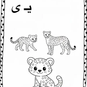 دانلود کاربرگ رایگان نشانه ی یـ