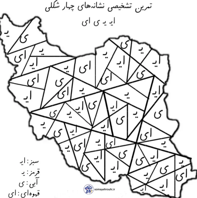 کاربرگ تشخیصی نشانه های (ایـ یـ ی ای) فارسی اول دبستان
