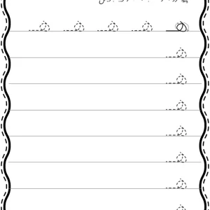 کاربرگ تمرین لوحه نویسی دبستان