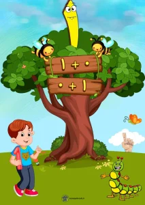 کاربرگ جمع نظام دار از ۱ تا ۱۰ کلاس اول