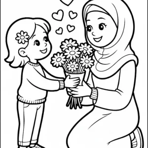 کاربرگ روز مادر دخترانه