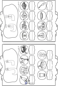 کاربرگ نشانه های (ق-ل) فارسی اول دبستان