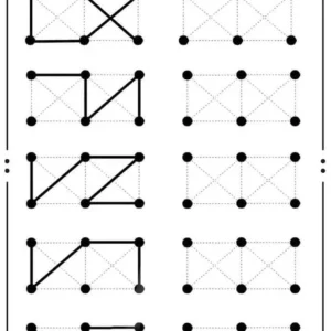 کاربرگ های تقویت حافظه دیداری و هوش فضایی پیش دبستانی