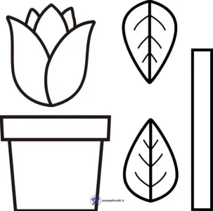 کاربرگ آشنایی با اجزای گیاهان