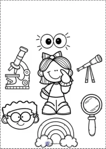 کاربرگ رایگان تشخیص بینایی پیش دبستان