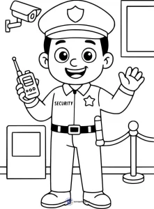 کاربرگ رنگ آمیزی مشاغل (پلیس)