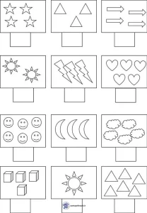 تمرین چوب خط ریاضی اول دبستان