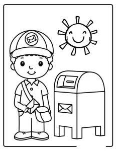 واحدکار آشنایی با مشاغل (پست چی)