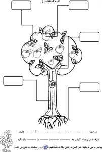 کاربرگ جذاب نشانه خ اول ابتدایی