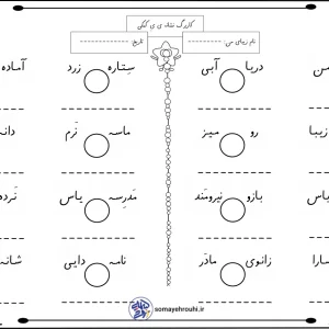 کاربرگ نشانه ی یٍ کمکی