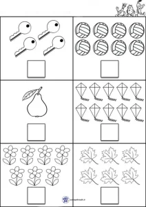 کاربرگ چوب خط ریاضی اول دبستان