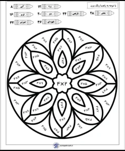 کاربرگ‌ خلاق و تلفیقی ضرب سوم دبستان