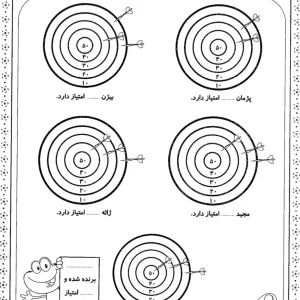 کاربرگ جذاب هوش کلاس اول