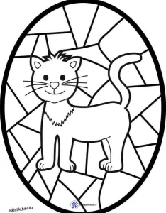 کاربرگ های نقاشی موزائیکی دبستان