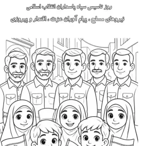 کاربرگ به مناسبت روز تاسیس سپاه پاسداران