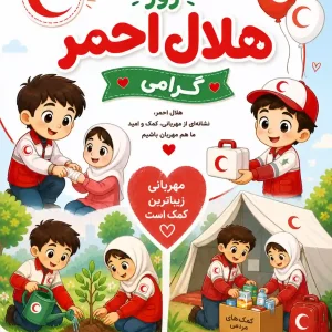 کاربرگ روز هلال احمر