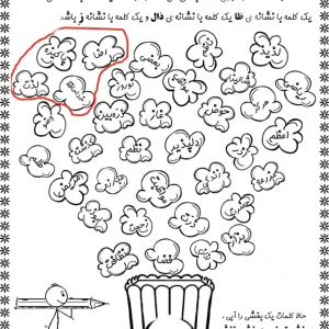 کاربرگ نشانه‌های ضاد، ذال و ظا